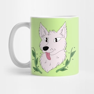 White shepherd Mug